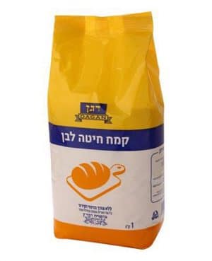 קמח מנופה לבן 1 ק"דגן"(לבן)