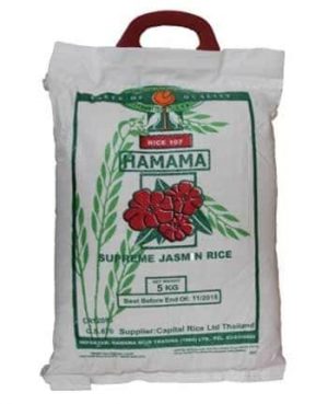 אורז יסמין מובחר 5 ק.פרח אדום