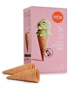 עלמה גביע גלידה(24)ורוד טילון