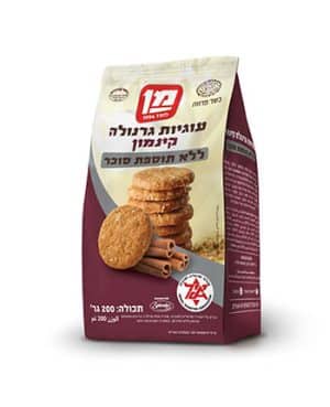 מן גרנולה קינמון 200 ללא סוכר