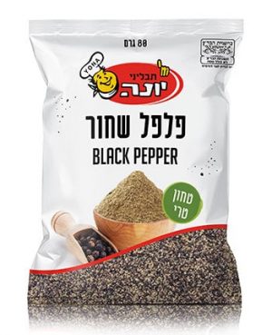 יונה פלפל שחור טחון שקית