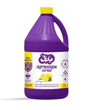 טאץ' אקונומי.ג'ל סמיכה 4 לימון