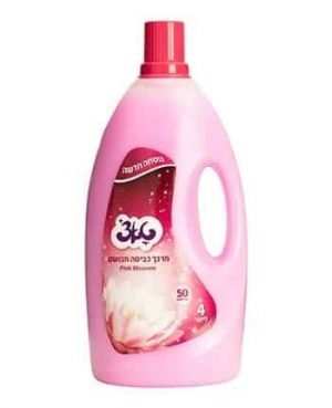 טאץ מרכך כביסה ורוד 4 ליטר