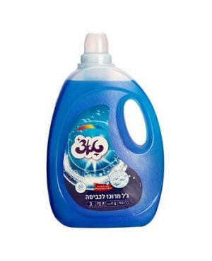 טאץ' ג'ל כביסה כחול 3 ליטר