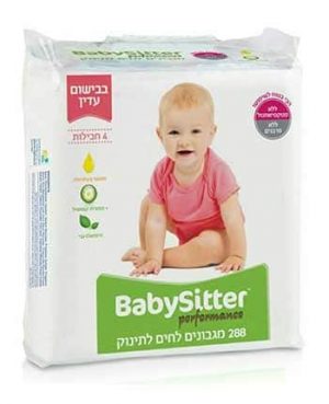 מגבון בייביסיטר(4) X6 מבושם