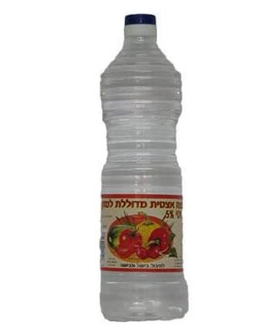 חומץ סינטטי לבן 1 ליטר הלל בד"