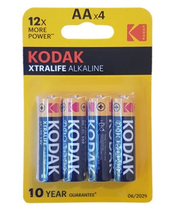 קודאק סוללה-2027-(4)-AA-אצבע