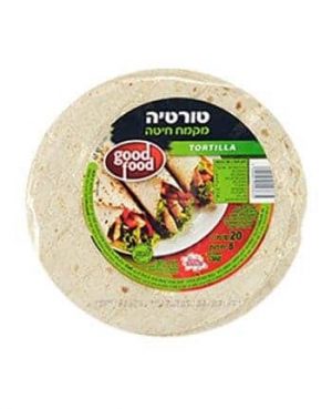 טורטייה 20 ס"מ(8) 360 גרם GOO