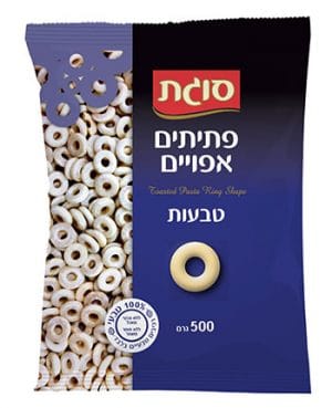 פתיתים אפויים טבעות 500 סוגת