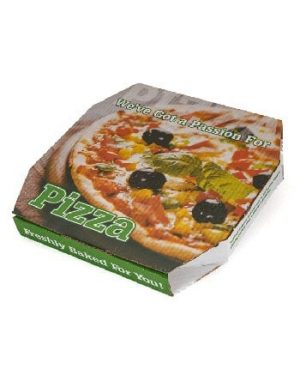 קרטון לפיצה 28 ס"מ (חום)