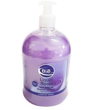 בי אנד B סבון נוזלי 1 ל' סגול