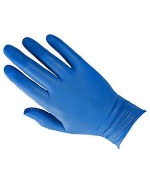 כפפות כחולות ניטריל(100)-L-ללא