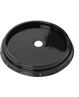 מכסה 95 שטוח שחור+חור(1000)