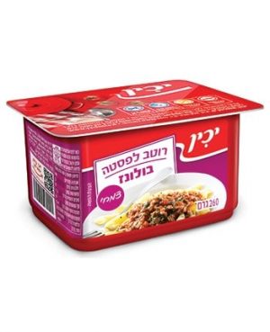 רוטב בולונז 240 גרם יכין