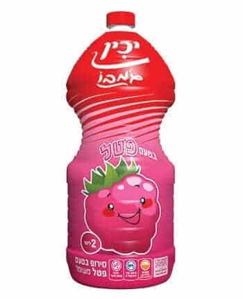 סירופ יכין  פטל  2 ליטר