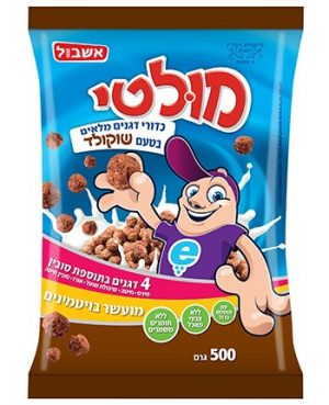 קורנפלקס 420 כדורי שוקולד אשבו