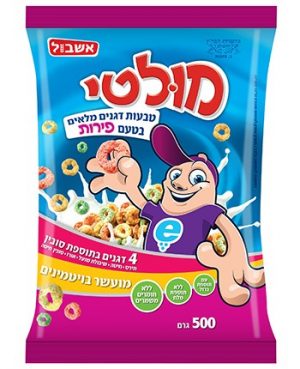 קורנפלקס 420 טעם פירות אשבול
