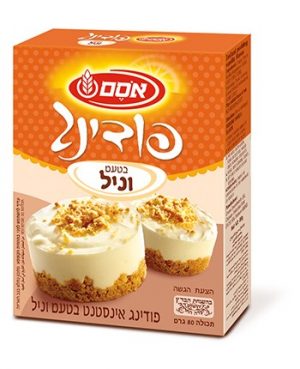 פודינג אנסט' 80 גרם וניל אסם