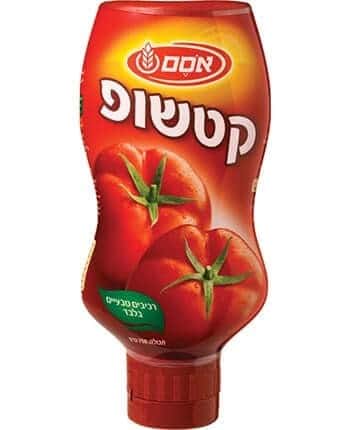 קטשופ לחיץ 750 אוסם בד"ץ